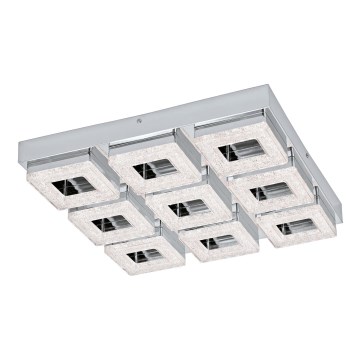 Eglo - Plafoniera di cristallo 9xLED/4W/230V