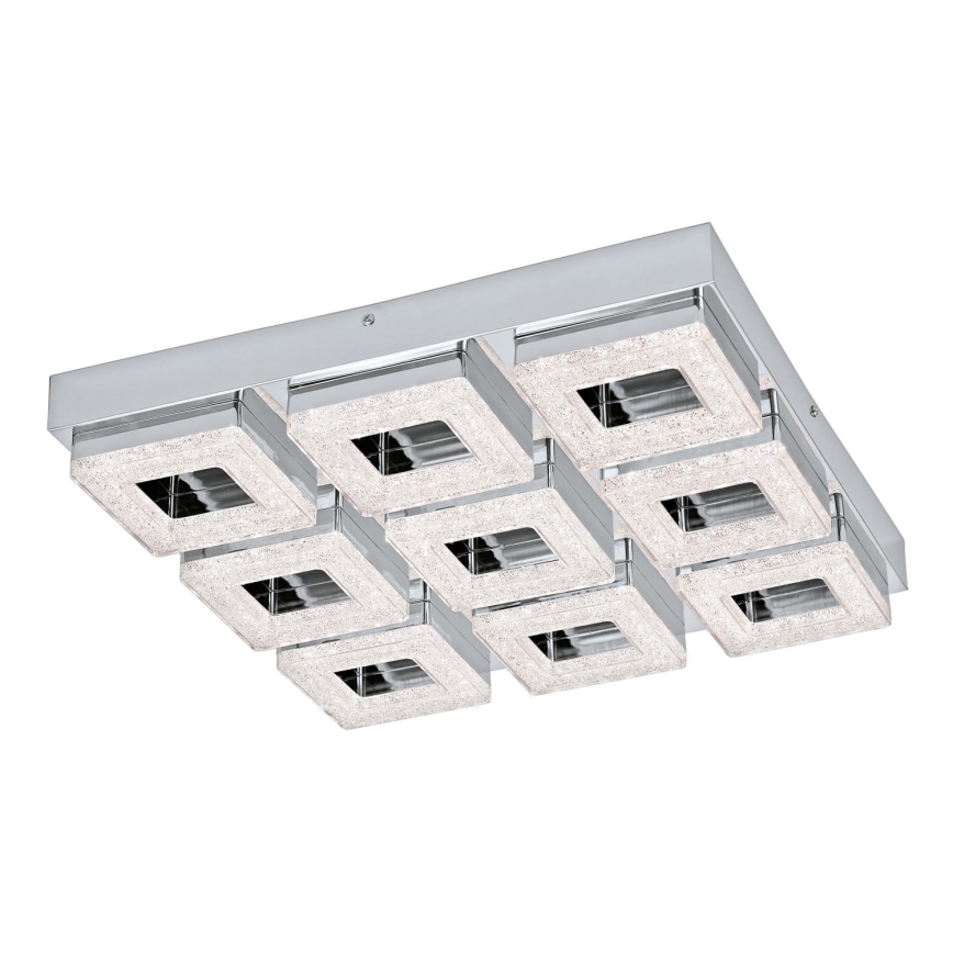 Eglo - Plafoniera di cristallo 9xLED/4W/230V