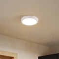 Eglo - Plafoniera LED 11,5 W/230 V, 2700/4000/6500 K, Ø 21,1 cm, bianca