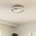 Eglo - Plafoniera LED 1xLED/14W/230V + 1xLED/8,5W diametro 38 cm bianco