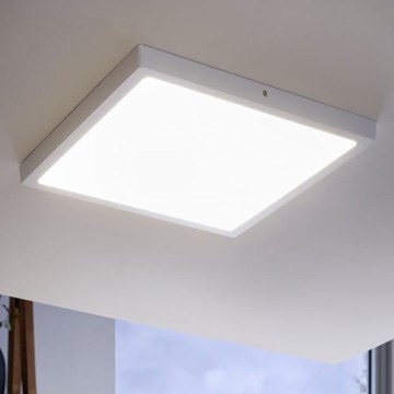 Eglo - Plafoniera LED 1xLED/25W/230V bianca quadrata 4000K 40x40 cm