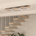 Eglo - Plafoniera LED 3xLED/12W/230V 3000K beige/nero