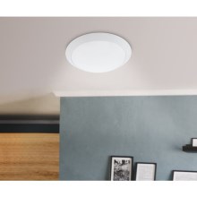 Eglo - Plafoniera LED da bagno LED/11W/230V bianco