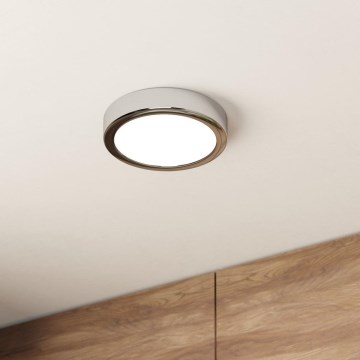 Eglo - Plafoniera LED da bagno LED/11W/230V IP44 cromo lucido