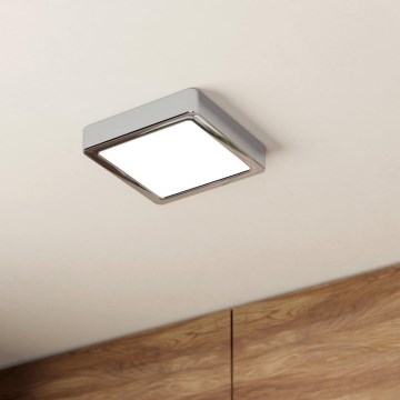 Eglo - Plafoniera LED da bagno LED/11W/230V IP44 cromo lucido