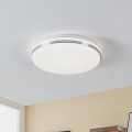 Eglo - Plafoniera LED da bagno LED/15,6W/230V IP44 cromo lucido