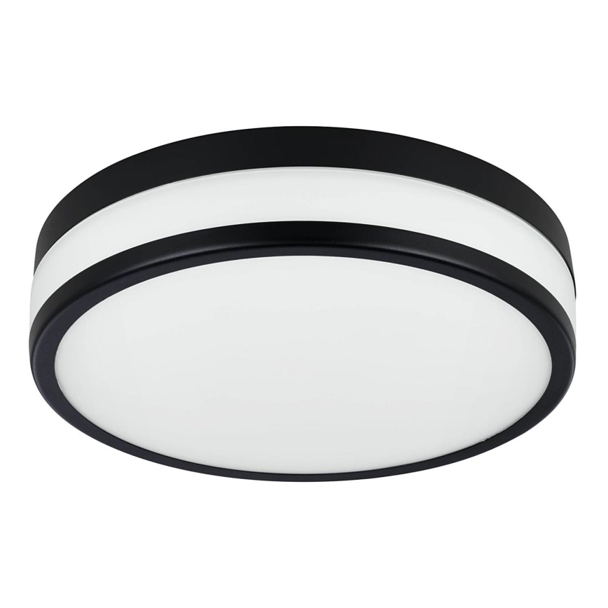 Eglo - Plafoniera LED da bagno LED/17,1W/230V IP44 nero