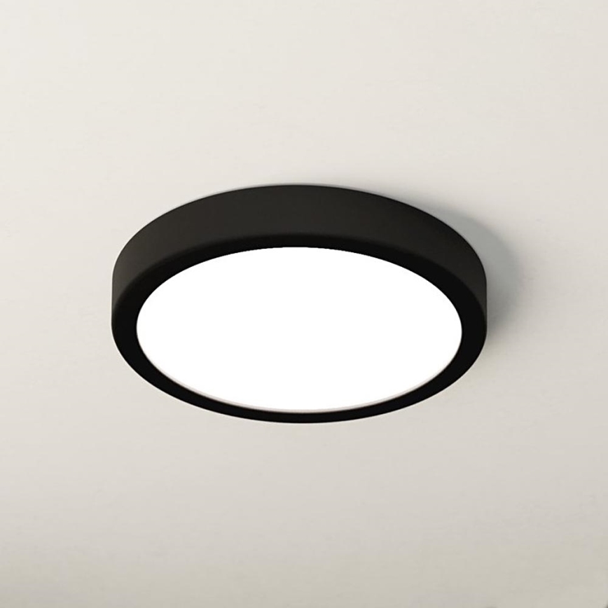 Eglo - Plafoniera LED da bagno LED/17W/230V nero IP44