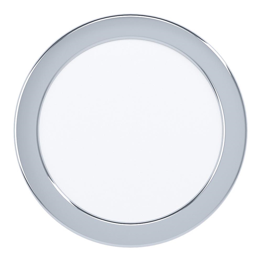 Eglo - Plafoniera LED da incasso per bagno, 10,5W/230V, IP44, Ø 16,6 cm
