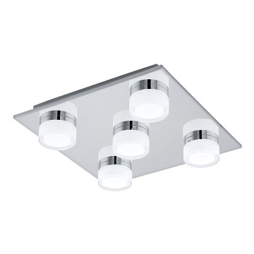 Eglo - Plafoniera LED dimmerabile da bagno 5xLED/5,4W/230V IP44
