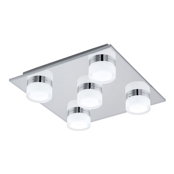 Eglo - Plafoniera LED dimmerabile da bagno 5xLED/7,2W/ IP44