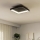 Eglo - Plafoniera LED dimmerabile LED/12W/230V 2700-6500K nero + telecomando