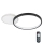 Eglo - Plafoniera LED dimmerabile LED/15W/230V nero + telecomando