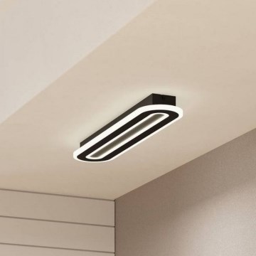 Eglo - Plafoniera LED dimmerabile LED/20W/230V 2700-6500K nero + telecomando