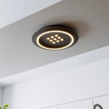 Eglo - Plafoniera LED dimmerabile LED/21,4W/230V 2700-6500K nero + telecomando