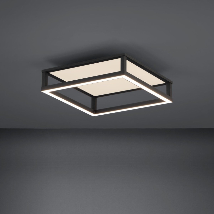 Eglo - Plafoniera LED dimmerabile LED/29,4W/230V 2700-6500K nero + telecomando