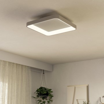 Eglo - Plafoniera LED dimmerabile LORETELLO LED/12W/230V bianco + telecomando