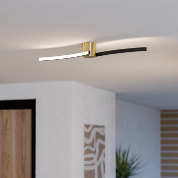 Eglo - Plafoniera LED LED/12W/230V 4000K nero