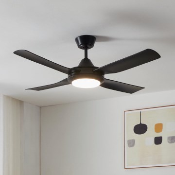 Eglo - Plafoniera LED LED/20W/230V + TC nera