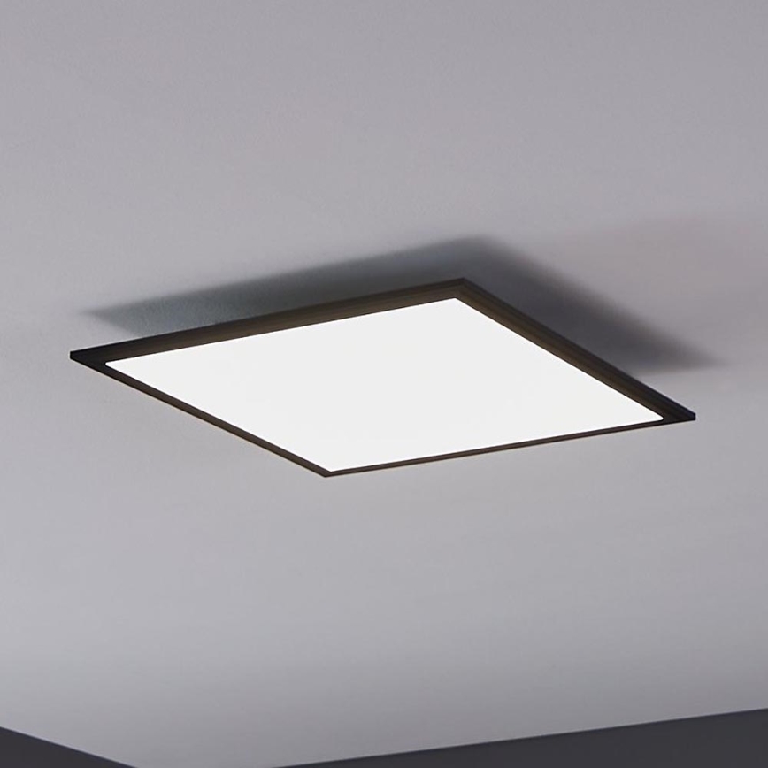 Eglo - Plafoniera LED LED/21,5W/230V 45x45 cm nero