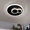 Eglo - Plafoniera LED LED/7,8W/230V d. 20 cm nero