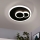 Eglo - Plafoniera LED LED/7,8W/230V d. 20 cm nero