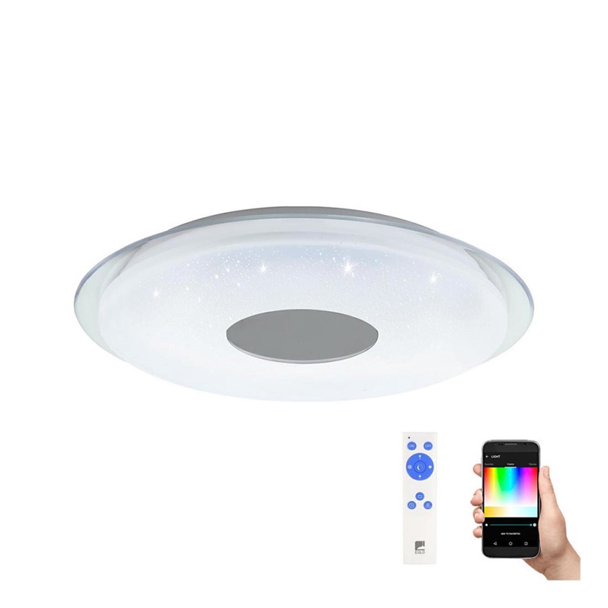 Eglo - Plafoniera LED RGB dimmerabile LANCIANO-C LED/38W/230V + T