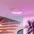 Eglo - Plafoniera LED RGBW dimmerabile LED/19,6W/230V 2700-6500K diam. 35 cm bianco
