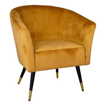 Eglo - Poltrona 78x70 cm gialla