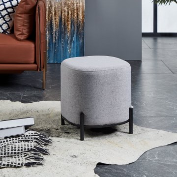 Eglo - Pouf 41x38 cm grigio