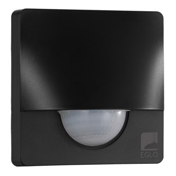 Eglo - Sensore di movimento esterno 12 m nero IP44