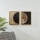 Eglo - SET 2x Pittura su tela 43x33 cm nero/oro