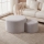 Eglo - SET 2x Sgabello diametro 45,5/70 cm grigio