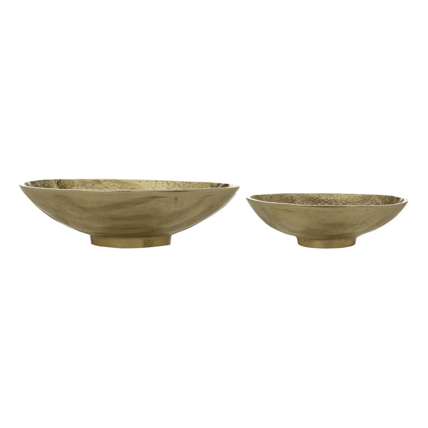 Eglo - SET 2x Vassoio decorativo diametro 28/21 cm oro