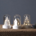 Eglo - Set 3x decorazioni natalizie a LED LED/0,06W/1xCR2032 bianco