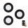 Eglo - SET 3x Lampada LED dimmerabile da bagno FUEVA-Z 1xLED/2,8W/230V IP44