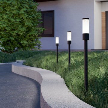 Eglo - SET 3x lampade LED da esterno LED/1W/230V IP44 nere