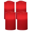 Eglo - SET 4x addobbi natalizi LED 1xLED/0,066W/3xAAA rosso