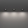Eglo - Set da 3 faretti da incasso per bagno a LED/4,9W/230V 2700/4000/6500K Ø 8,8 cm IP65 nero