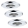 Eglo - Set da 3 lampade da bagno LED IGOA LED/3,3W/230V IP44