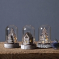 Eglo - Set di 3 decorazioni natalizie LED/0,06W/1xCR2032 marrone