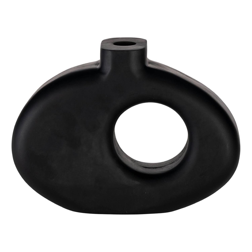 Eglo - Vaso di legno 18x25,5 cm nero