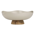 Eglo - Vassoio decorativo diametro 25 cm beige