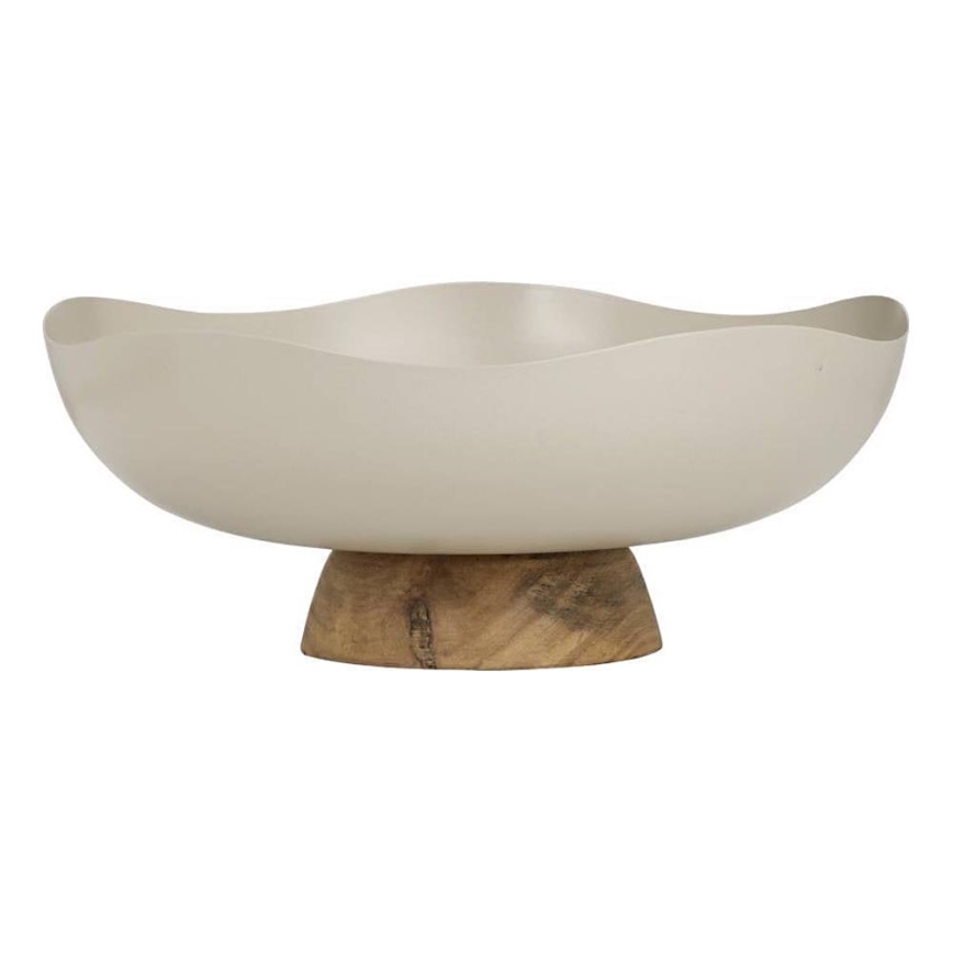 Eglo - Vassoio decorativo diametro 25 cm beige