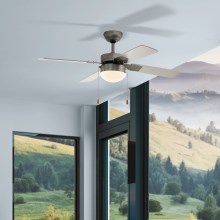 Eglo - Ventilatore da soffitto 1xE14/60W/230V