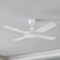 Eglo - Ventilatore da soffitto 52W/230V con telecomando bianco