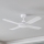 Eglo - Ventilatore da soffitto 52W/230V con telecomando bianco