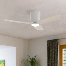 Eglo - Ventilatore da soffitto LED/15W/230V + TC