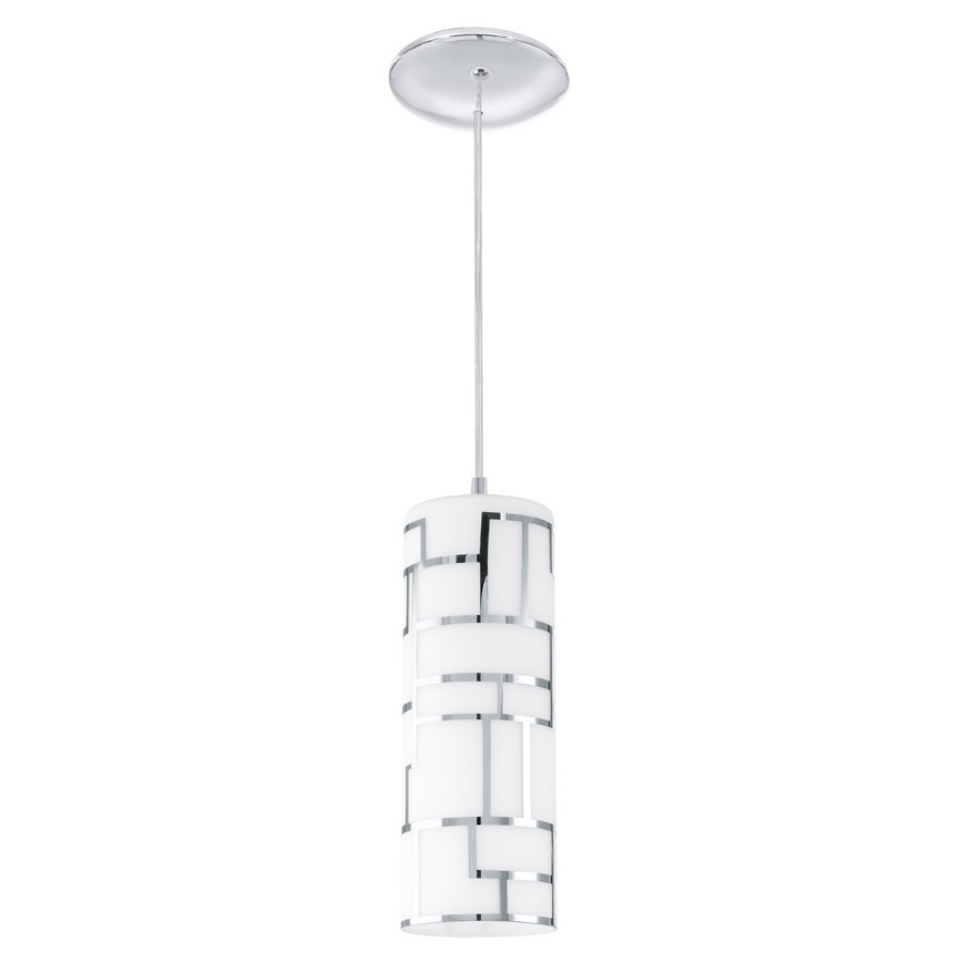 Eglo - Vetro di ricambio per lampadario e lampada BAYMAN bianco/cromo lucido