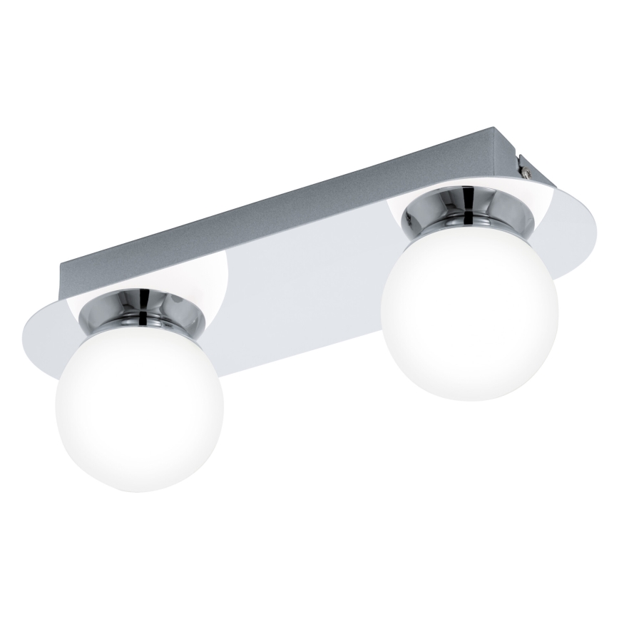 Eglo - Vetro di ricambio per plafoniera e applique MOSIANO diametro 8 cm bianco